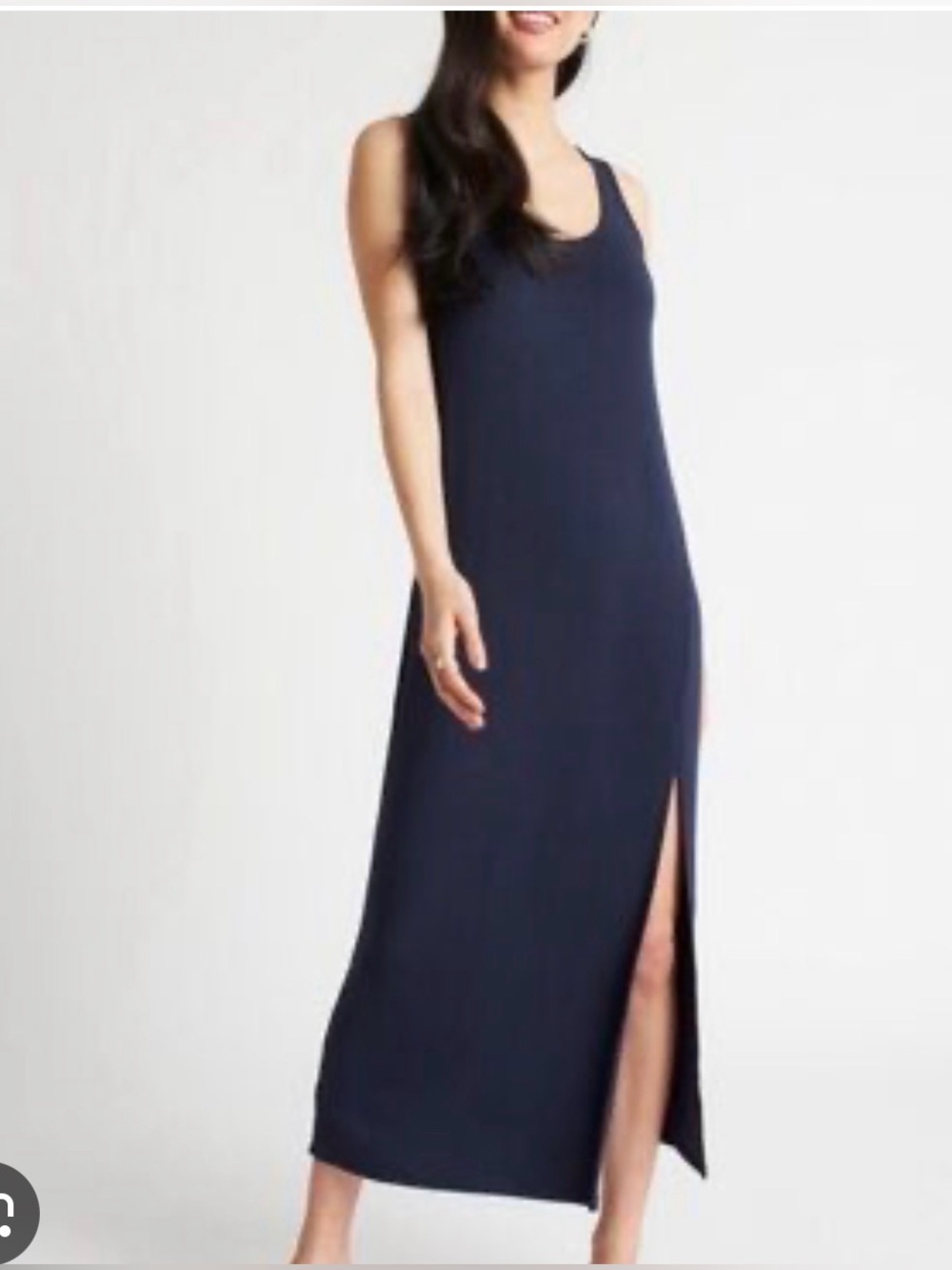 Kit + Ace Black Tank Maxi Dress Size M